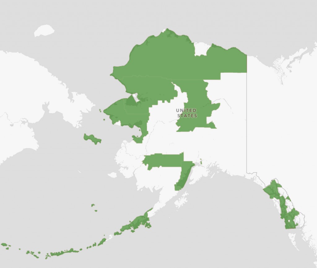 Alaska Opportunity Zone Map