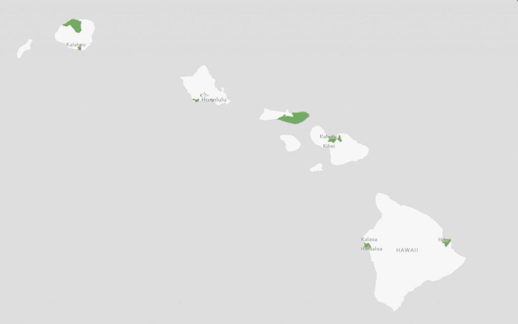 Hawaii Opportunity Zone Map
