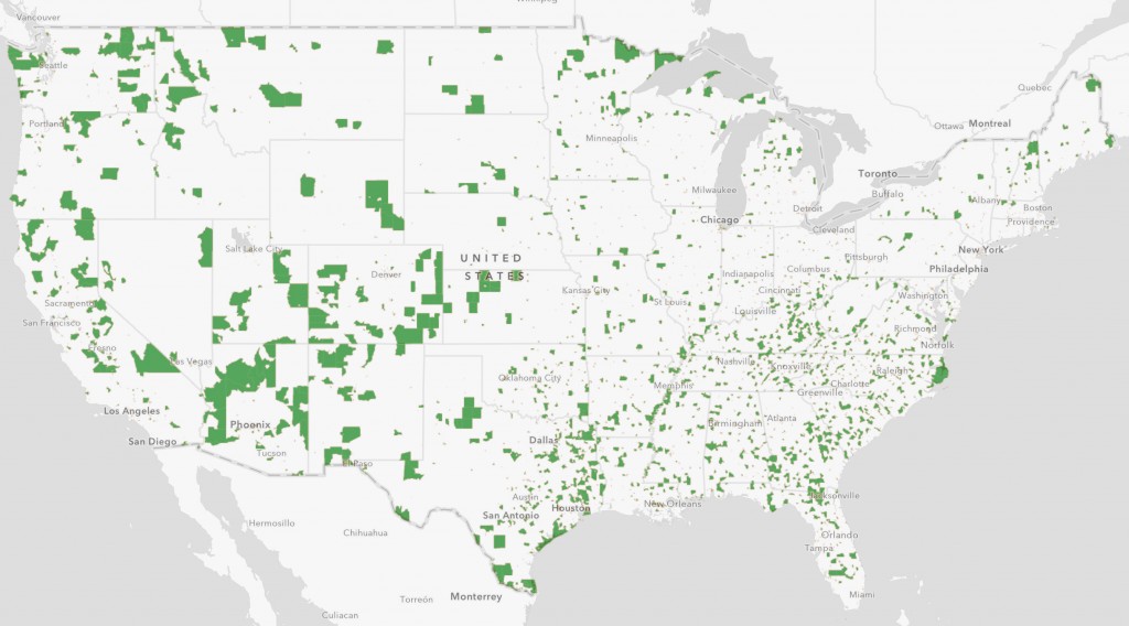 U.S. Opportunity Zone Map
