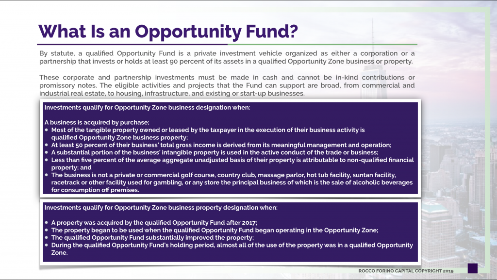 What is an Opportunity Fund